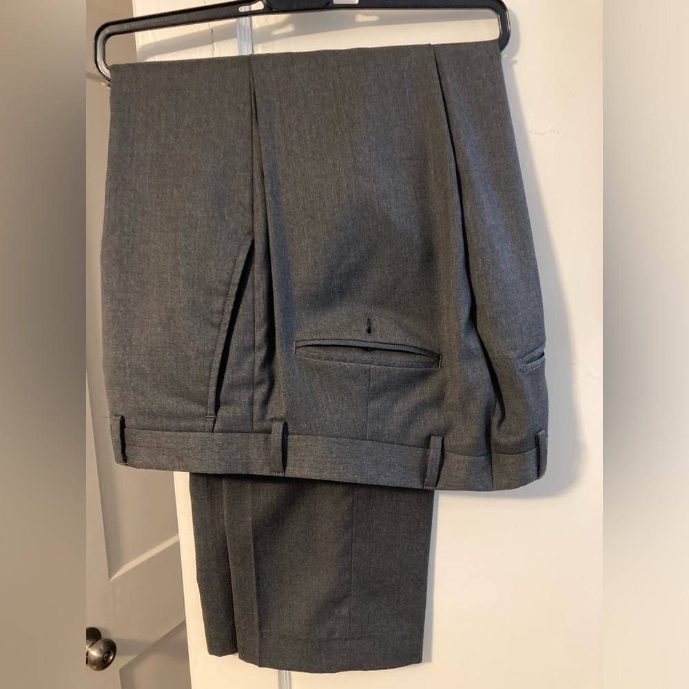 Jos. A Bank dark gray trousers 32 regular tailored fit